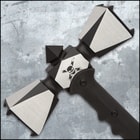 The 17” overall, double-headed war hammer has a tough TPR cover to protect the head and removable nylon belt loop