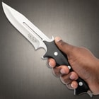  Hibben Legacy Combat Fighter Knife with Leather Sheath