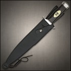 Gil Hibben "Expendables 2" Toothpick Knife And Leather Sheath