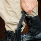 Timber Wolf Tactical Boot Knife with Clip-on Leather Sheath
