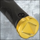 Solar Flare Gold M48 Cyclone - Cast Stainless Steel Blade, Reinforced Nylon Handle, Stainless Steel Guard And Pommel