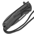 USMC Brotherhood Two-Piece Set With Sheath - Officially Licensed, 3Cr13 Stainless Steel Blades, Polymer Handles