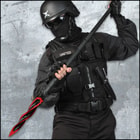 M48 Cardinal Sin Cyclone Spear With Vortec Sheath - Cast Stainless Steel Blade, Reinforced Nylon Handle - Length 45 1/2”