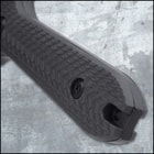 The exclusive blade has a twist, which positions the edges perfectly for maximum damage and it narrows to a penetrating point