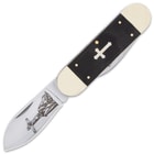 The Salvation Elephant Toe Pocket Knife makes a thoughtful, spiritual gift for any occasion