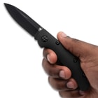S.O.A. Apex Black Folding Pocket Knife