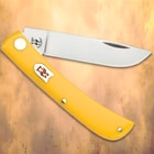 Kissing Crane Pocket Farmer Yellow Composite Pocket Knife