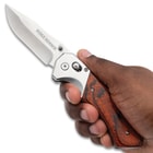 Ridge Runner Frontier Knife in hand