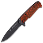 USMC Beachhead Partially Serrated Assisted Opening Pocket Knife