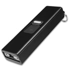 Night Watchman Mini Stun Gun - Attaches To Keys, Size Of A Pack Of Gum, LED Flashlight, Safety Switch, USB Cord