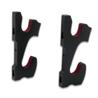 A side view of the double sword mount