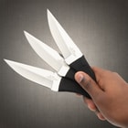 Gil Hibben Large Throwing Knife Triple Set