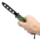 Angled image of the Butterfly Trainer halfway open.