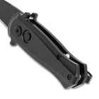 Mini Stealth Knife handle close-up
