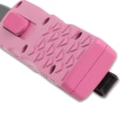 Pink ShadowMaster OTF Knife handle close up