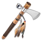 Chief's Ceremonial Tomahawk Pipe - 19" Historical Replica
