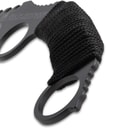 Delta Defender Talon Karambit handle close up
