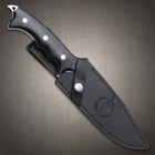  Hibben Legacy Combat Fighter Knife with Leather Sheath