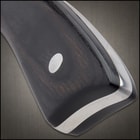 It has a mirror-polished, 3 1/2” 5Cr15 stainless steel blade with a finger ring and thumb-jimping, which give you supreme control