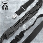 M48 Stinger Urban Dagger Black With Harness Sheath