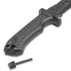 USMC Brotherhood Two-Piece Set With Sheath - Officially Licensed, 3Cr13 Stainless Steel Blades, Polymer Handles