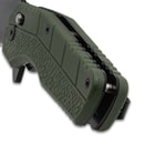 SOA Nomad Wharncliffe EDC Folding Pocket Knife Green