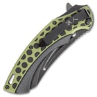 Black Ronin Hive Shuriken Assisted Opening Pocket Knife - Stainless Steel Blade, Non-Reflective, Double-Injected Handle, Pocket Clip