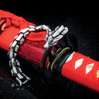 The bracelet with a katana