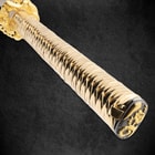 Golden Oachi Pommel close up