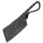 The cleaver's full length shown
