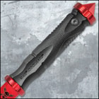 Cardinal Sin Red M48 Cyclone - 2Cr13 Stainless Steel Blade, Reinforced Nylon Handle, Stainless Steel Guard And Pommel