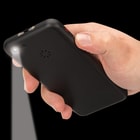 Night Watchman Faux Smart Phone Stun Gun - LED Flashlight, Loud Alarm, Safety Switch, USB Cord, 14,000,000 Volts