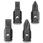 Trailblazer Torque Driver Multi-Tool With Flashlight - Four Hex Bits, Wrenches, Bottle Opener, Angle Driver, Carabiner - Length 3 3/4”