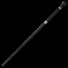 can be pulled from the shaft with the push of the release button