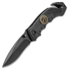 Timber Wolf Assist Rescue Black Folding Knife