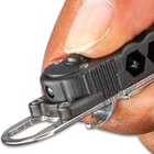 Trailblazer Torque Driver Multi-Tool With Flashlight - Four Hex Bits, Wrenches, Bottle Opener, Angle Driver, Carabiner - Length 3 3/4”