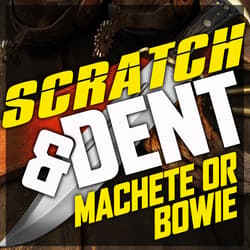 Scratch and Dent Bowie Knife or Machete - Mystery Deal, Get Machete Or Bowie - Sold As Is