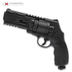 The Umarex 50 Cal Paintball Pistol Revolver.