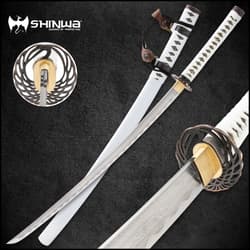 The Shinwa White Genesis Tachi has its roots firmly in Japanese history, predating the legenday katana by centuries