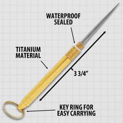 Details and features of the Titanium Toothpicks.