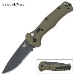 The Claymore Pocket Knife is a slender push-button powerhouse, inspired by one of the most notorious directional mines