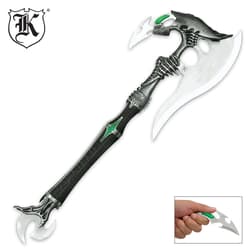 Alien Predator Fantasy Battle Axe