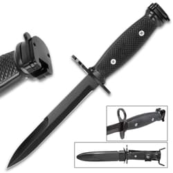 Tactical M7 Bayonet With Metal Sheath