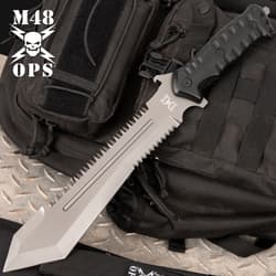 M48 Ops Combat Bowie With Sheath