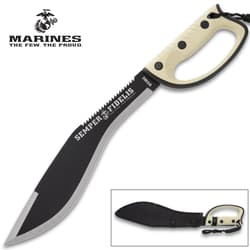 USMC Semper Fi Sawback Kukri