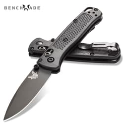 Full image of the Benchmade Mini Bugout Folder Knife.