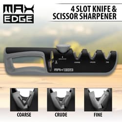 Full image of the Max Edge 4 Slot Knife & Scissor Sharpener.