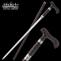 Shikoto Forged Gentlemans Sword Cane 1045 Carbon