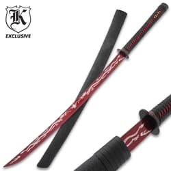 K Exclusive Red Dragon Katana