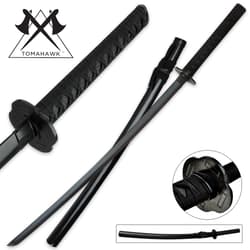 Black Emperor Katana Sword With Scabbard